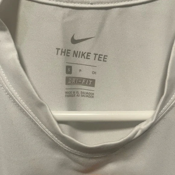 Nike Men's Small White and Orange Tennessee Baseball Tee - Picture 3 of 4